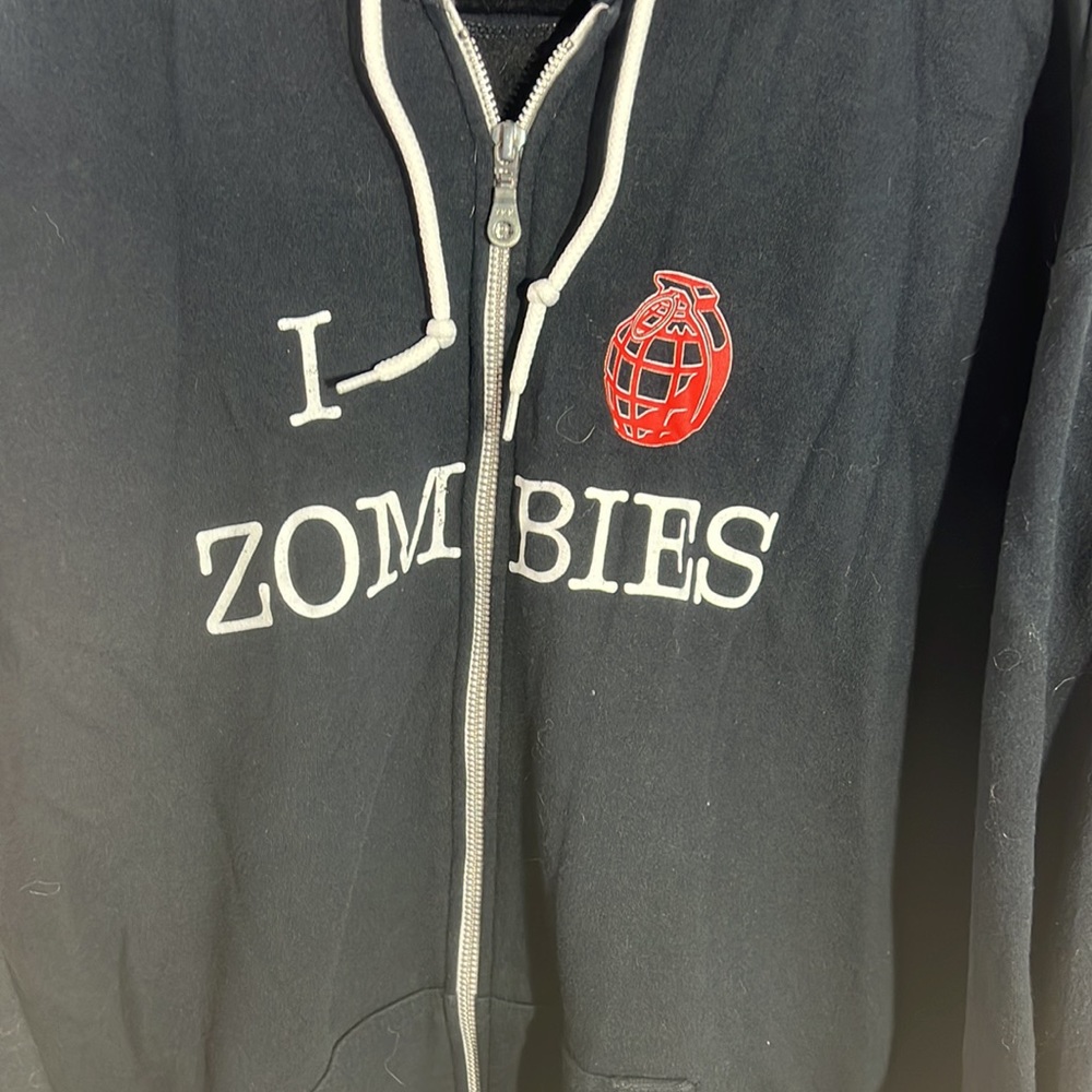 Rep Chi Black Hoodie Zippered Jacket - Picture 3 of 4